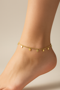 Lily Dangling Anklet