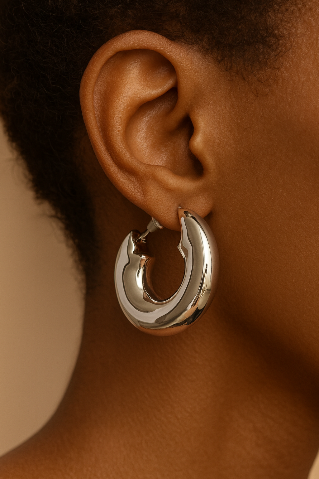 B & B Silver Earrings
