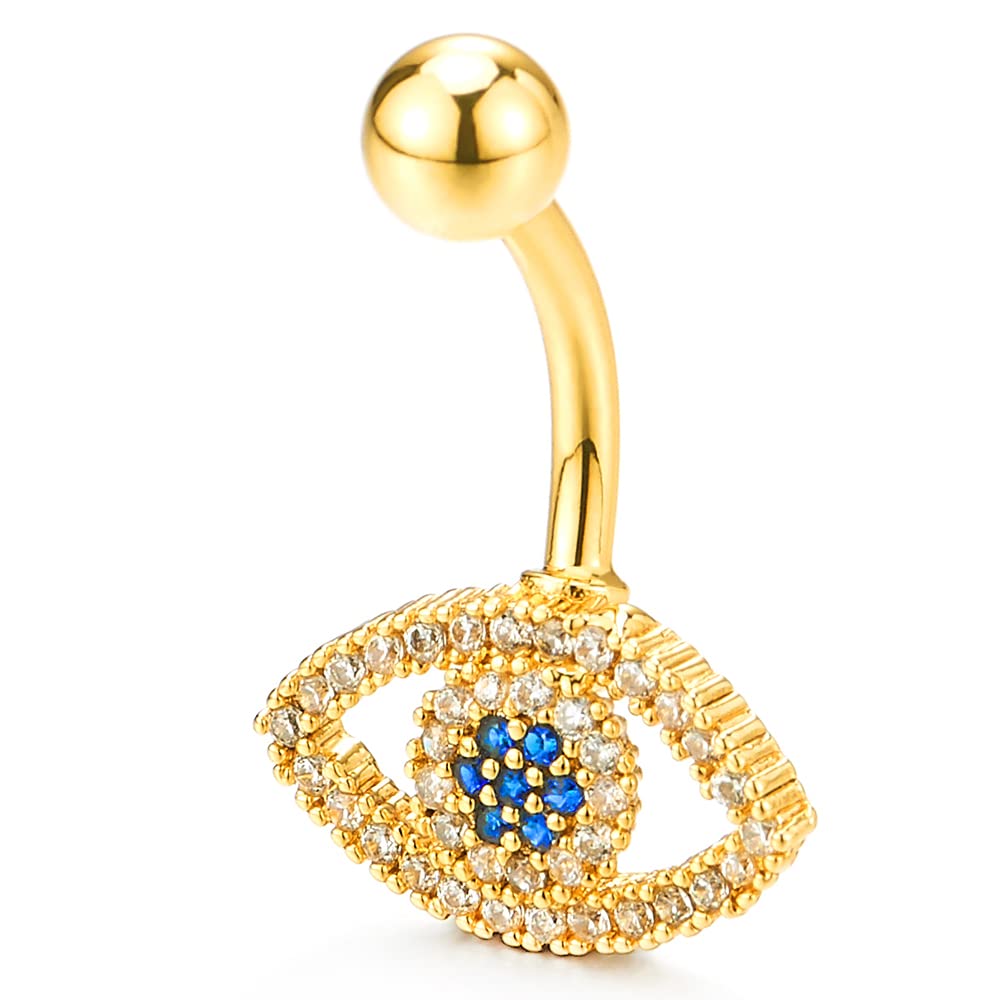 Evil Eye Belly Button