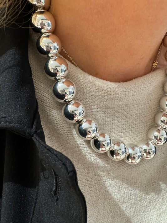 Charmed Silver Choker