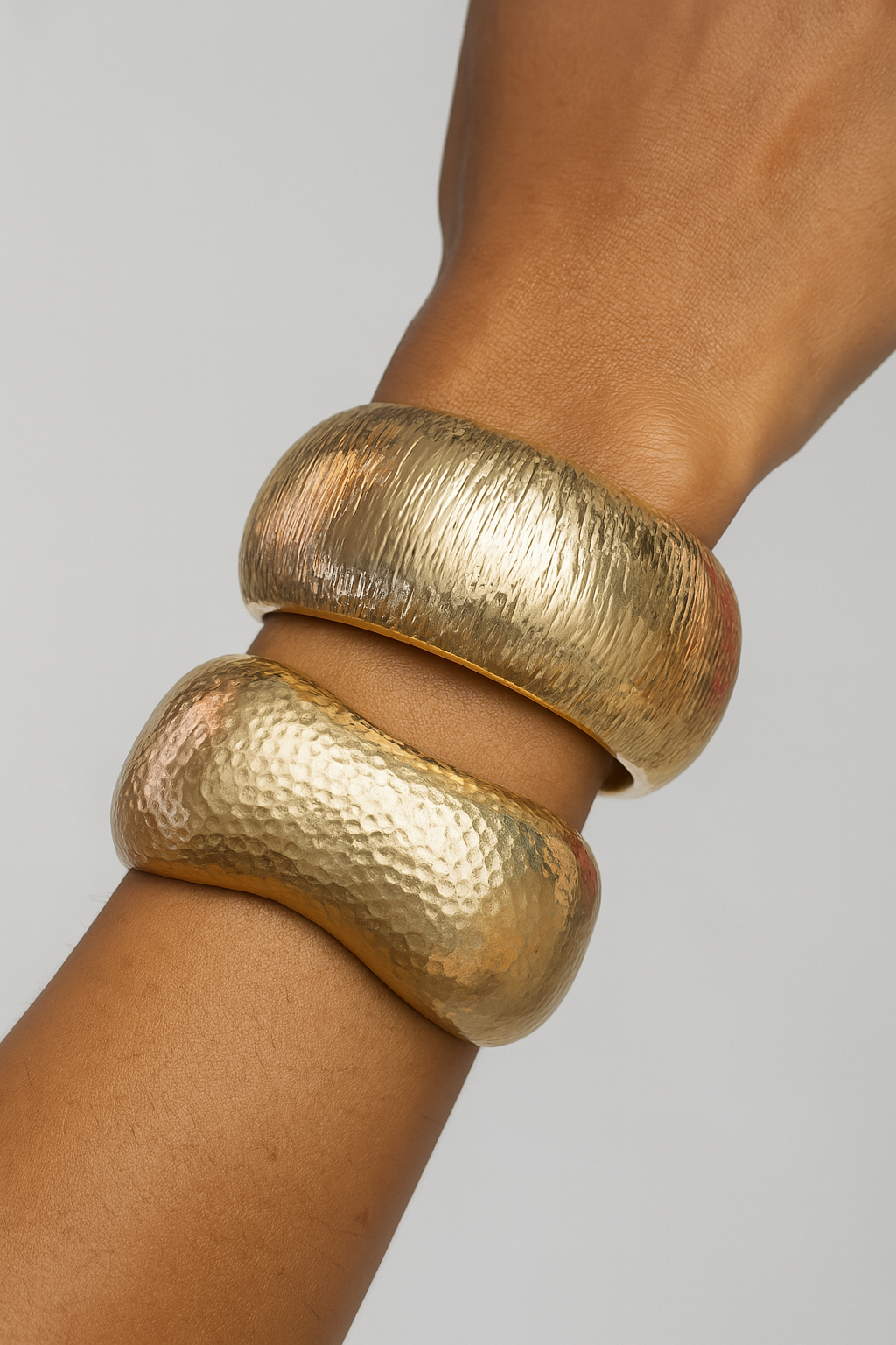 Chunky Golden Bangle
