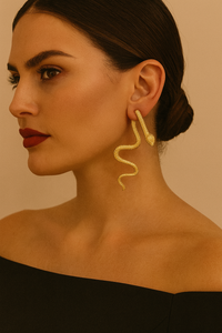 Trendy Snake Earrings