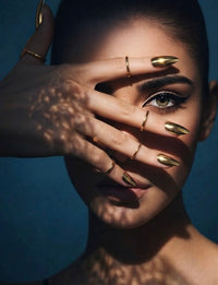Capsules D'ongles Dorées “5 Pieces”