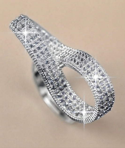 À Jamais Silver Ring