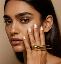 18K Gold Plated Statement Ring