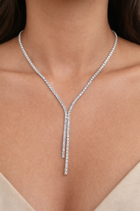 Y Tennis Necklace