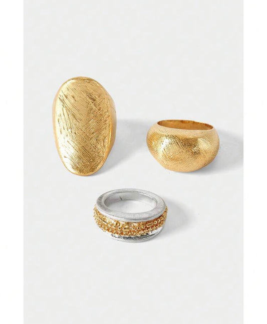 Statement Terre Mat Ring Set “Premium”