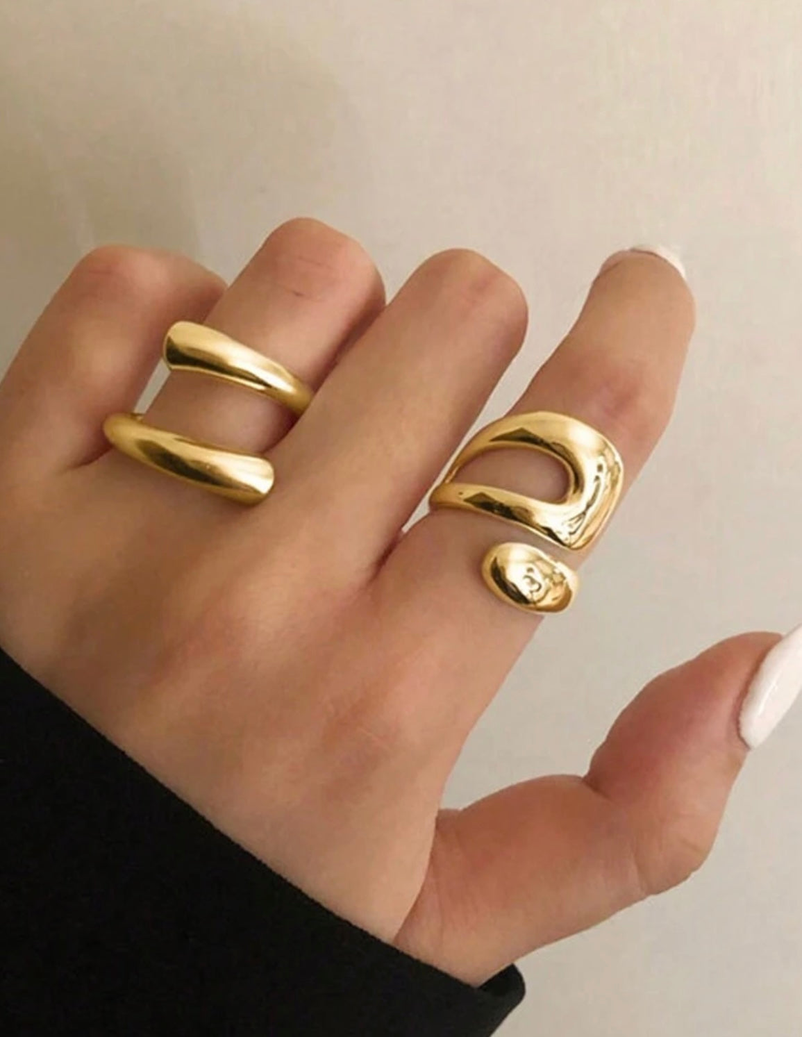 2 Pcs Wrap Design Ring