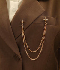 Étoile Suspendue Brooch