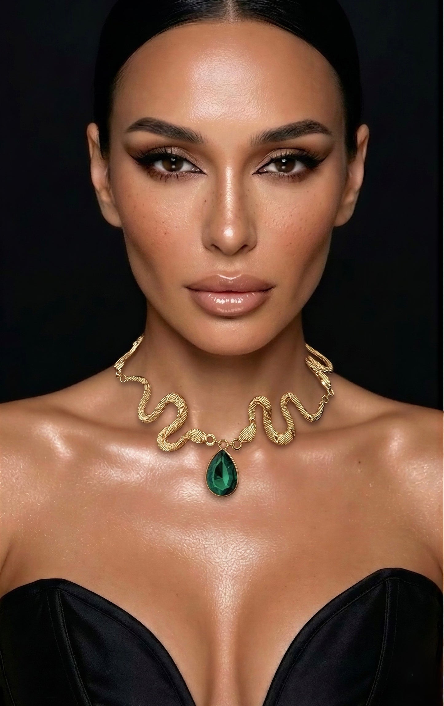 Serpente d’Émeraude Necklace