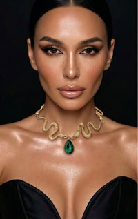 Serpente d’Émeraude Necklace