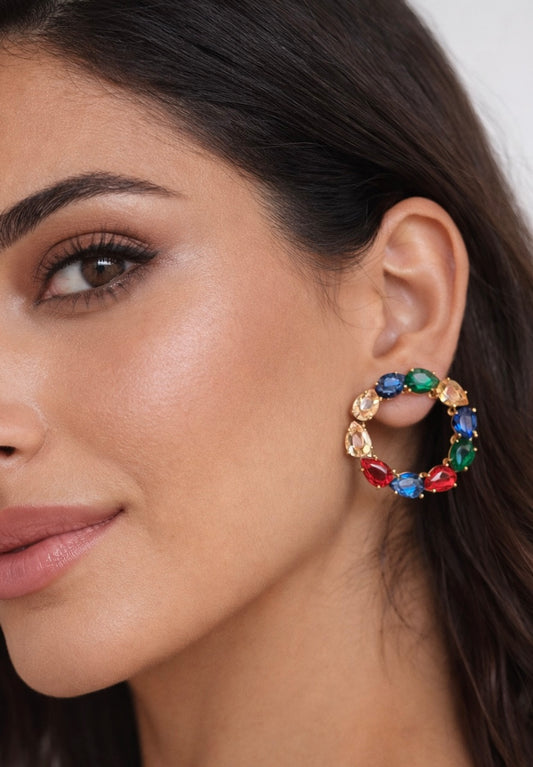Créoles Arc-en-Joyaux Earrings