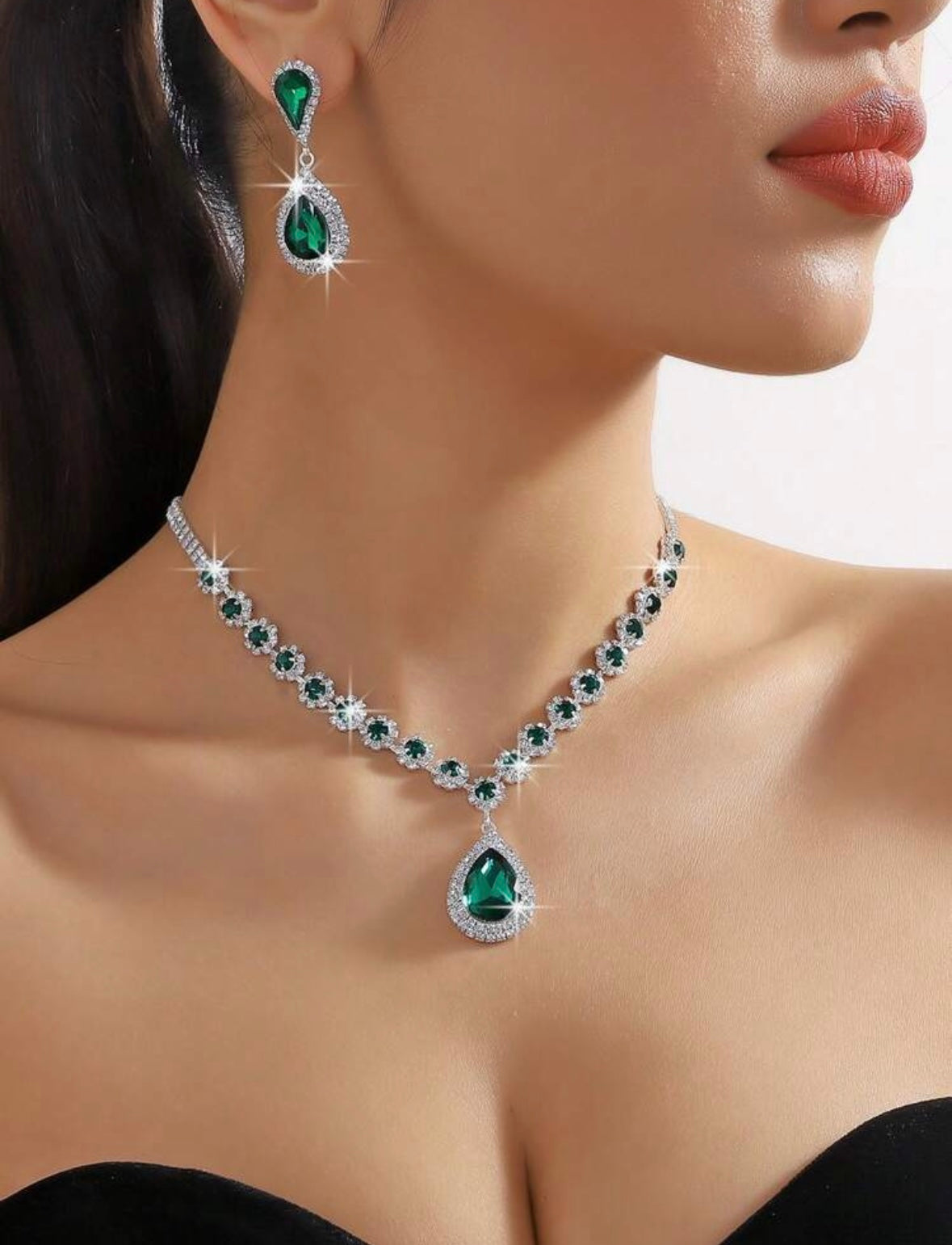 Emerald Silver SuperShiny Set