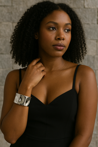 Vague Argentée Cuff