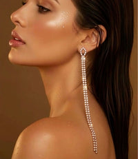 Long Tennis Earrings