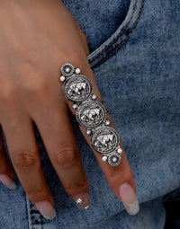 Vintage Lily Statement Ring