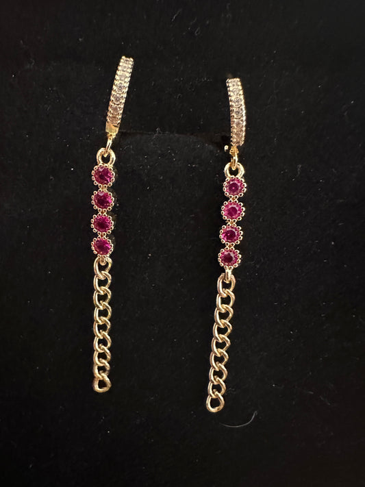Dangling Earrings “ Four Colours”