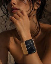 Noir Statement Bangle