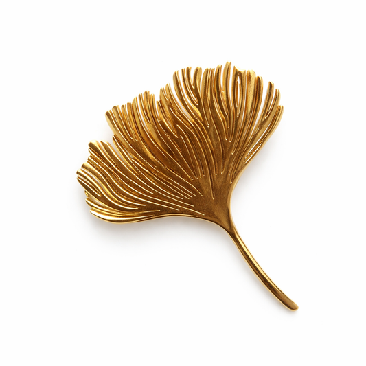 Golden Leaf Earrings