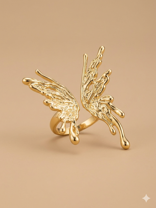 Butterfly Lily Ring