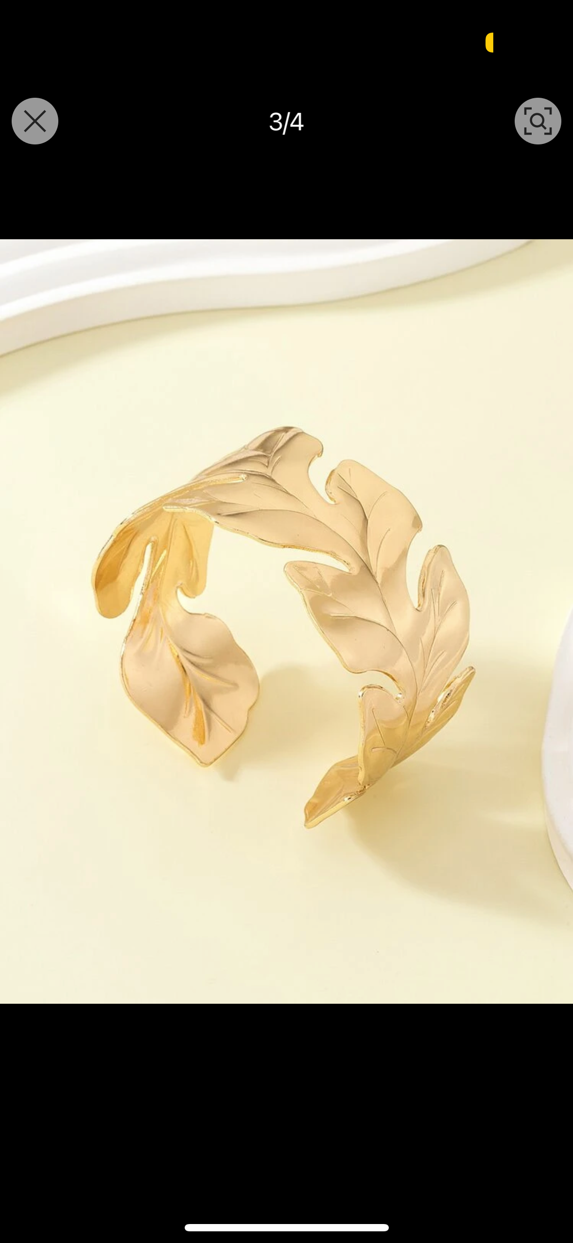 Leaf Cuff Bangle