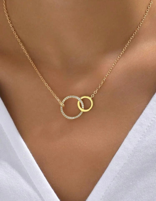 Two Circle Necklace