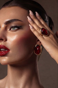 Perle Rouge Ring