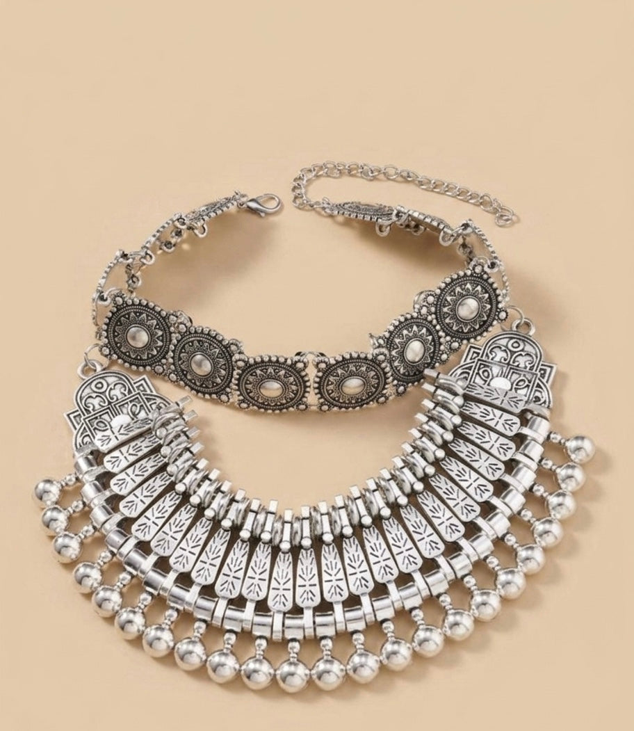 Arabian Vintage Dangling Necklace