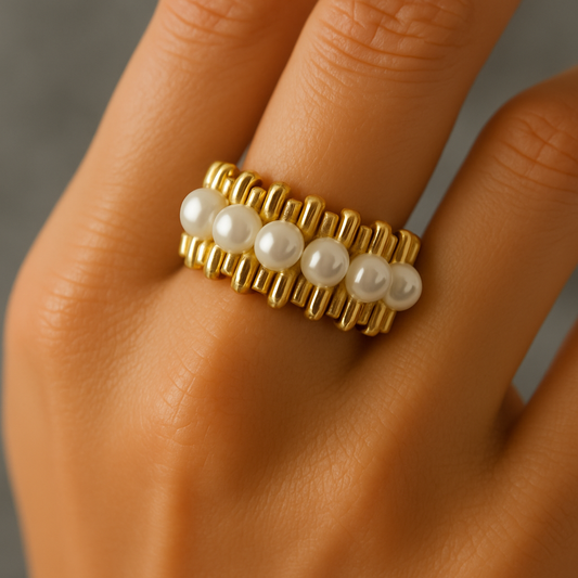Perle d’Or Ring
