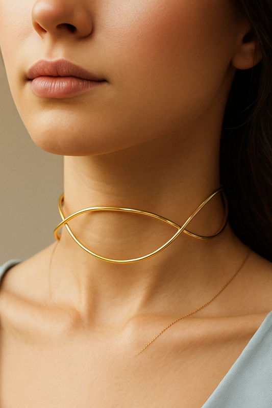 Double Layered Choker