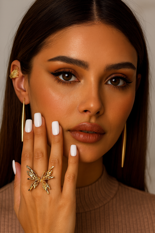 Butterfly Lily Ring