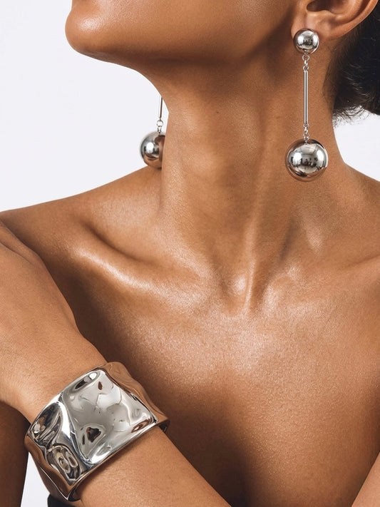 Vague Argentée Cuff