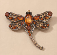 Orange Lily Brooch