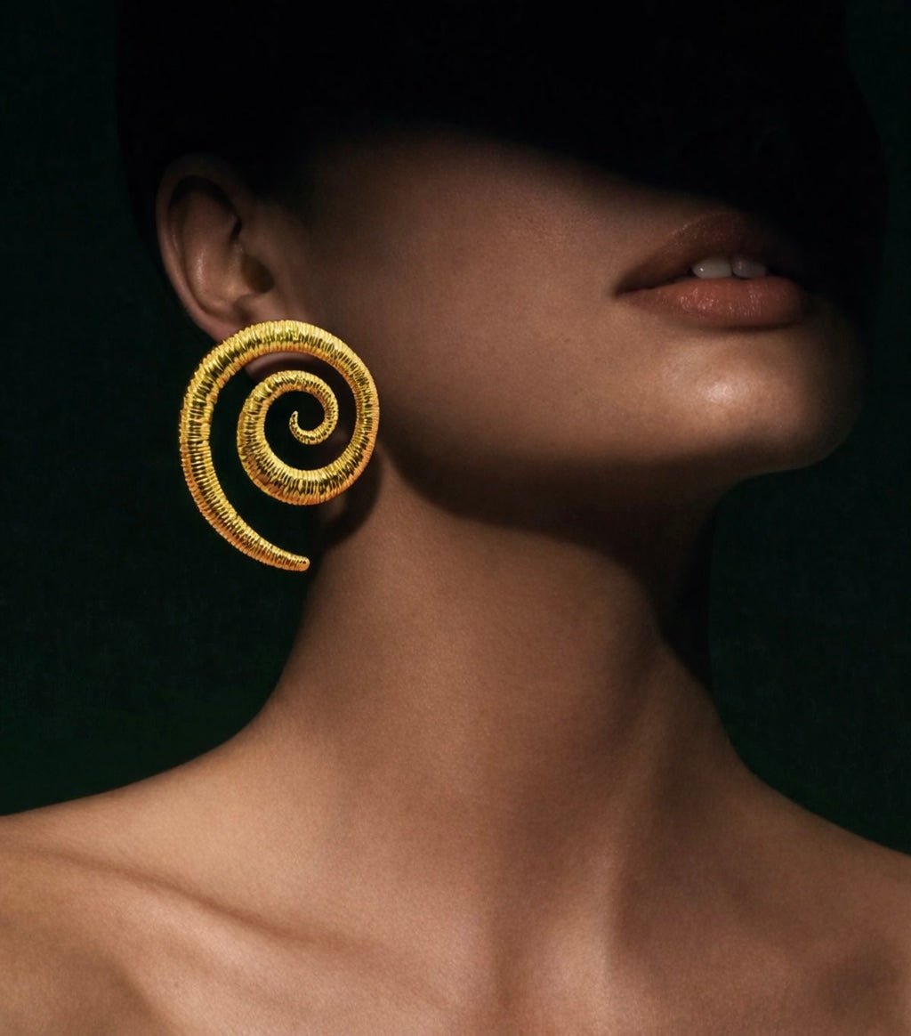 L’Or Spirale Earrings