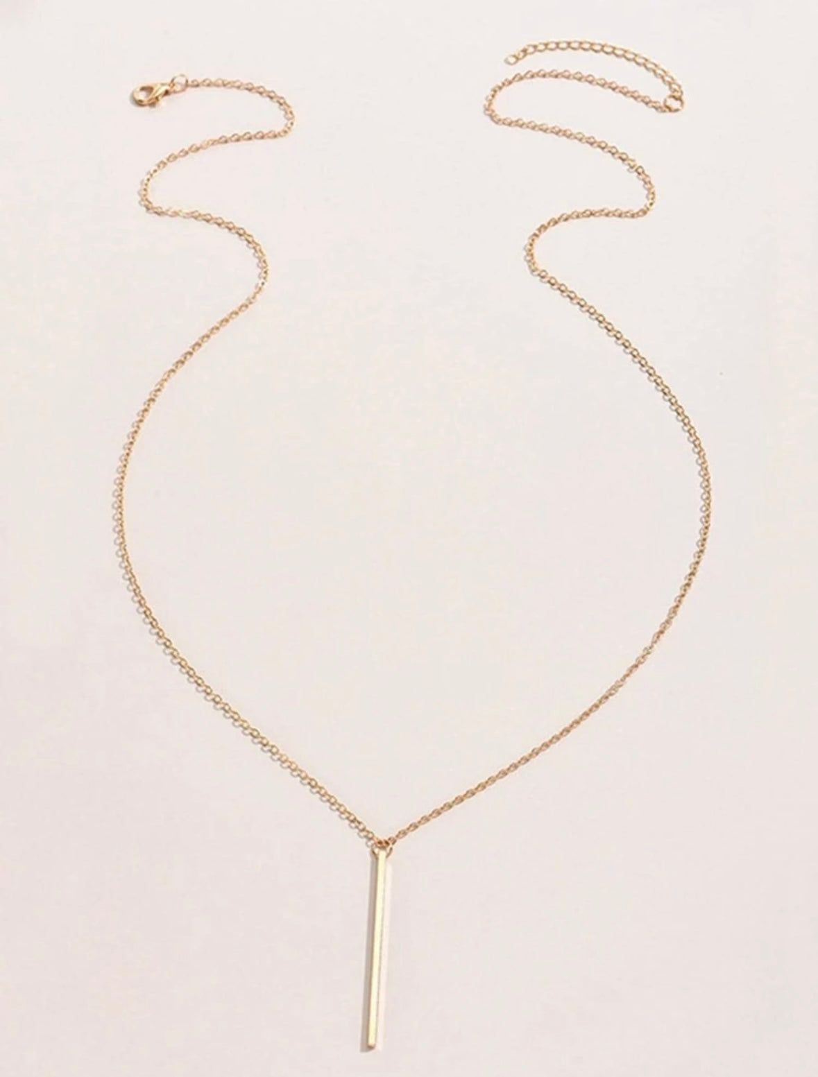 Simple Y Necklace