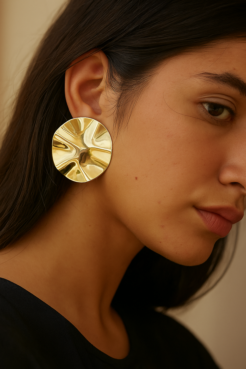 Lily Golden Earrings