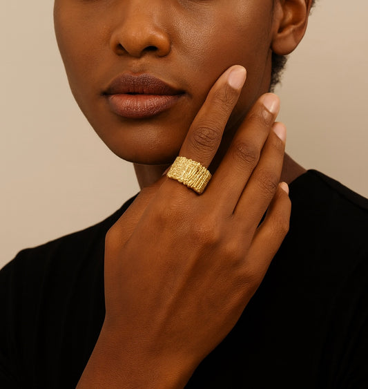 L’or Tissé Ring