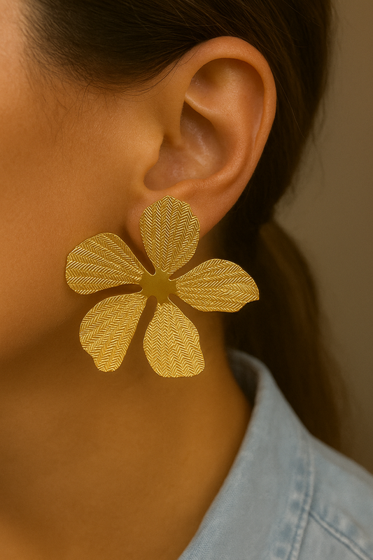 Fleur d’Or Earrings