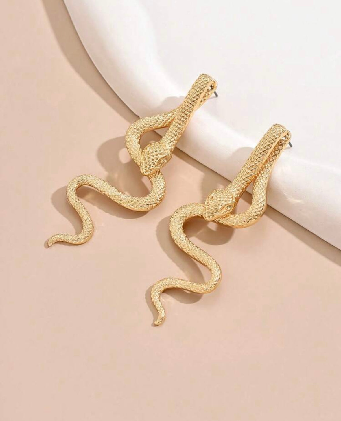 Trendy Snake Earrings