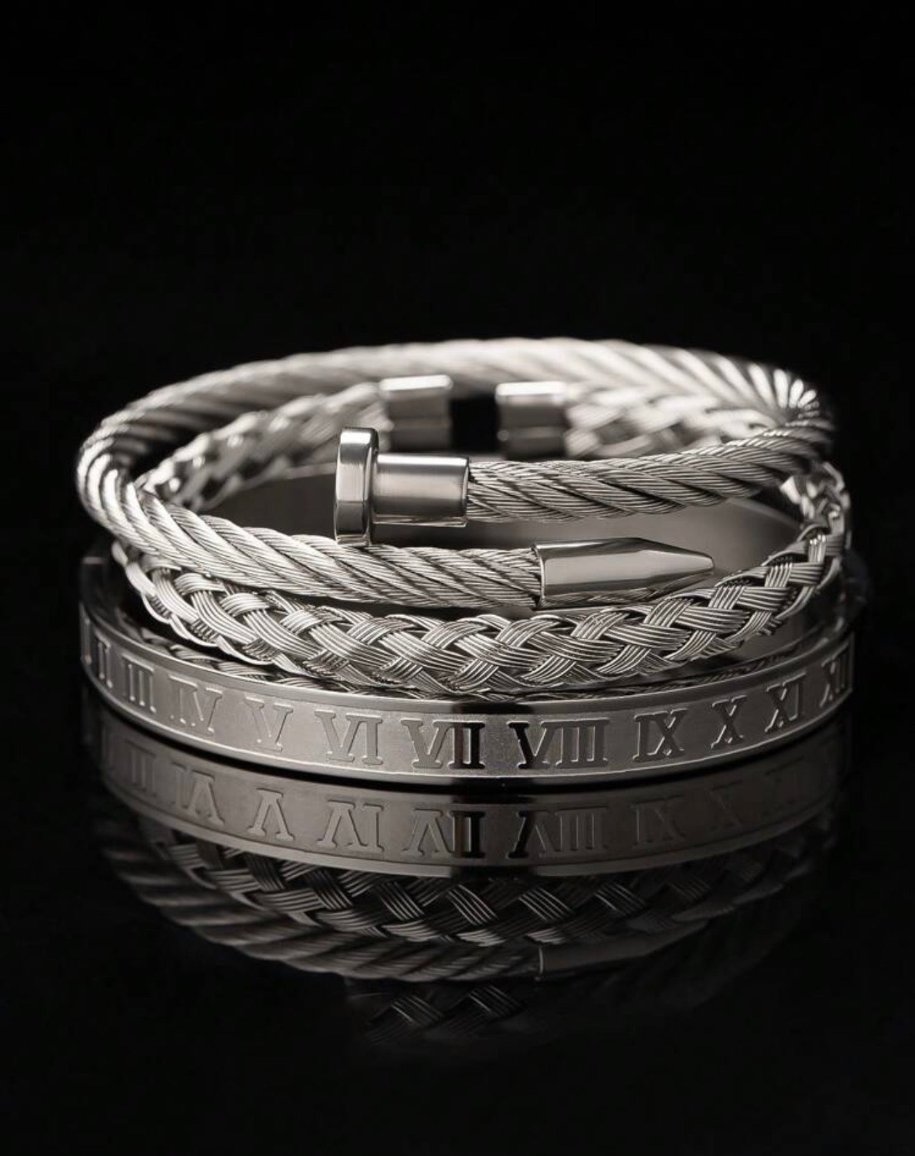 Le Nomade Stainless Steel Trendy Men Set