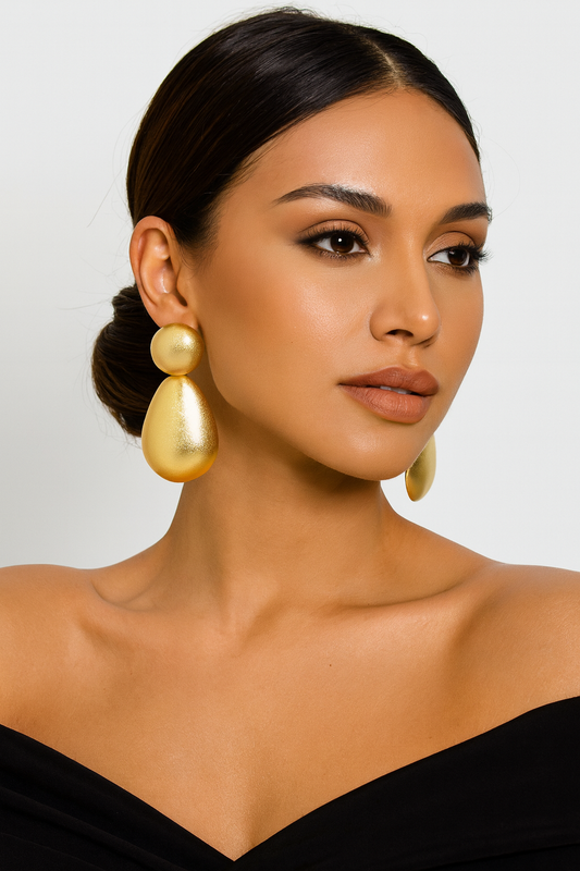Lily Golden Earrings