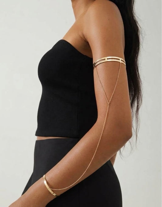 Statement Dangling Arm Cuff