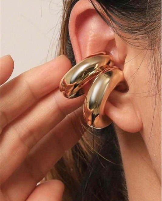 Enlarged Ear Clip Earrings - Per Piece