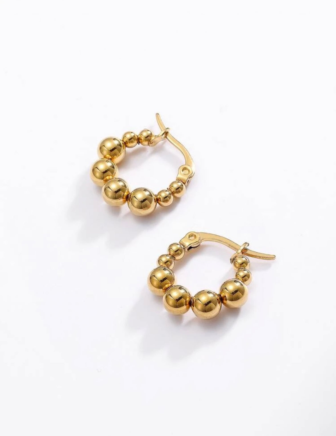 Worm Style Hoop Earrings