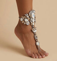 Jambe de Cristal Anklet