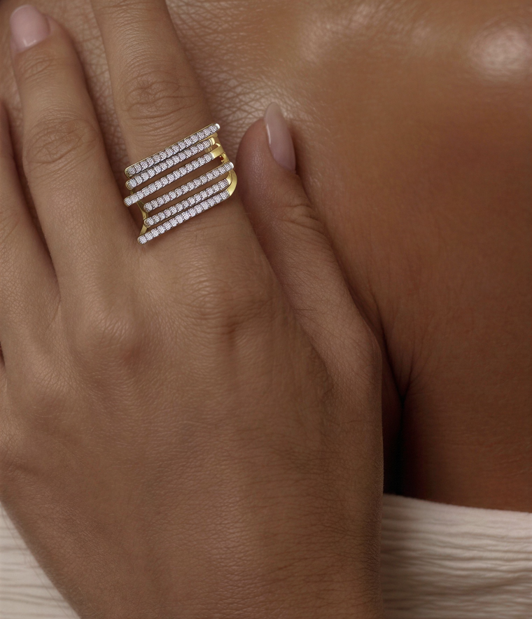 Orée Carré Ring