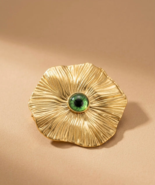 Le Regard Vert Brooch