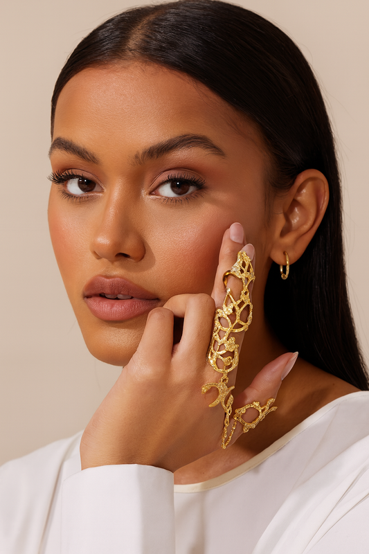 Noor Calligraphy Cuff