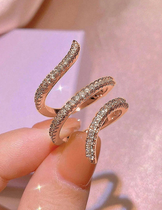 Snake Zirconia Ring