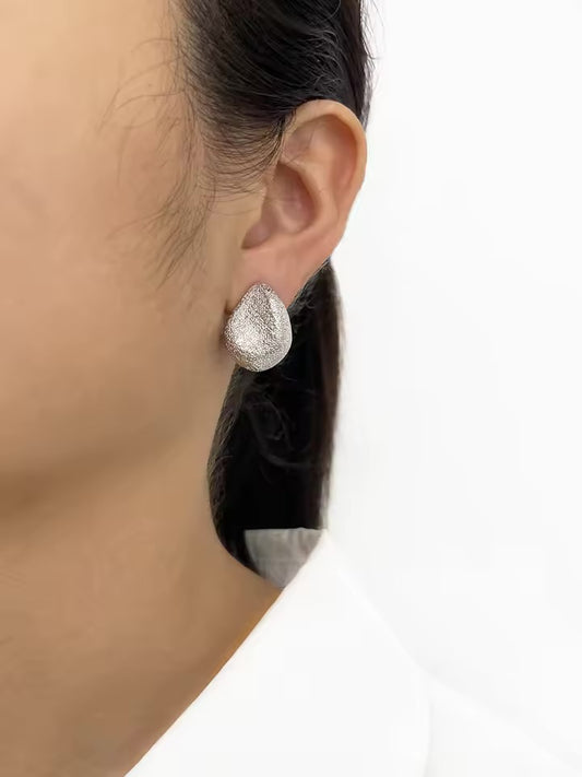 Irregular Teardrop Earrings